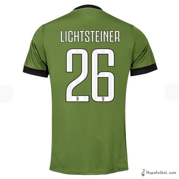 Camiseta Juventus Replica Tercera Ropa Lichtsteiner 2017/18